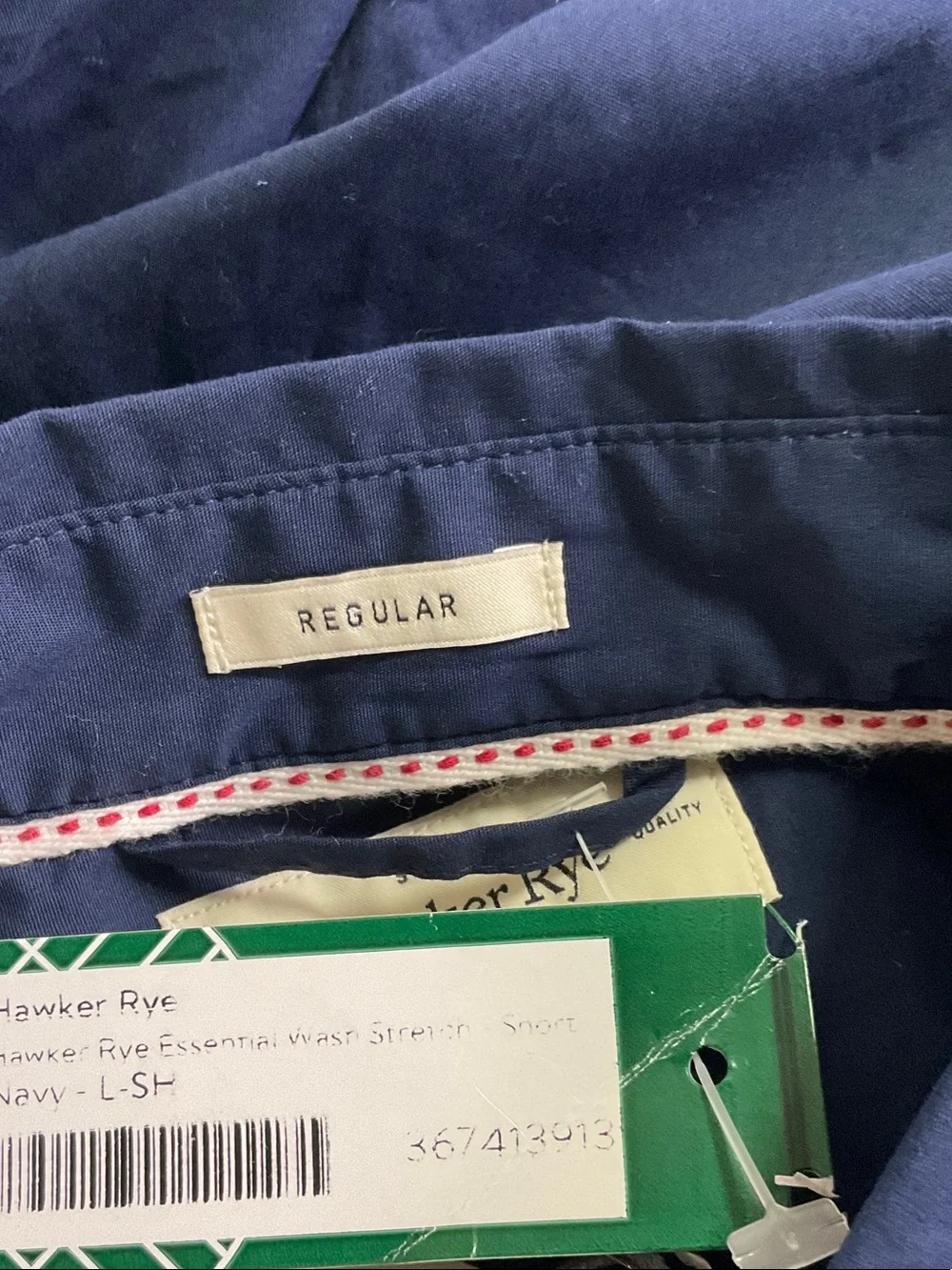 Hawker Rye Essential Wash Stretch Shirt - Navy